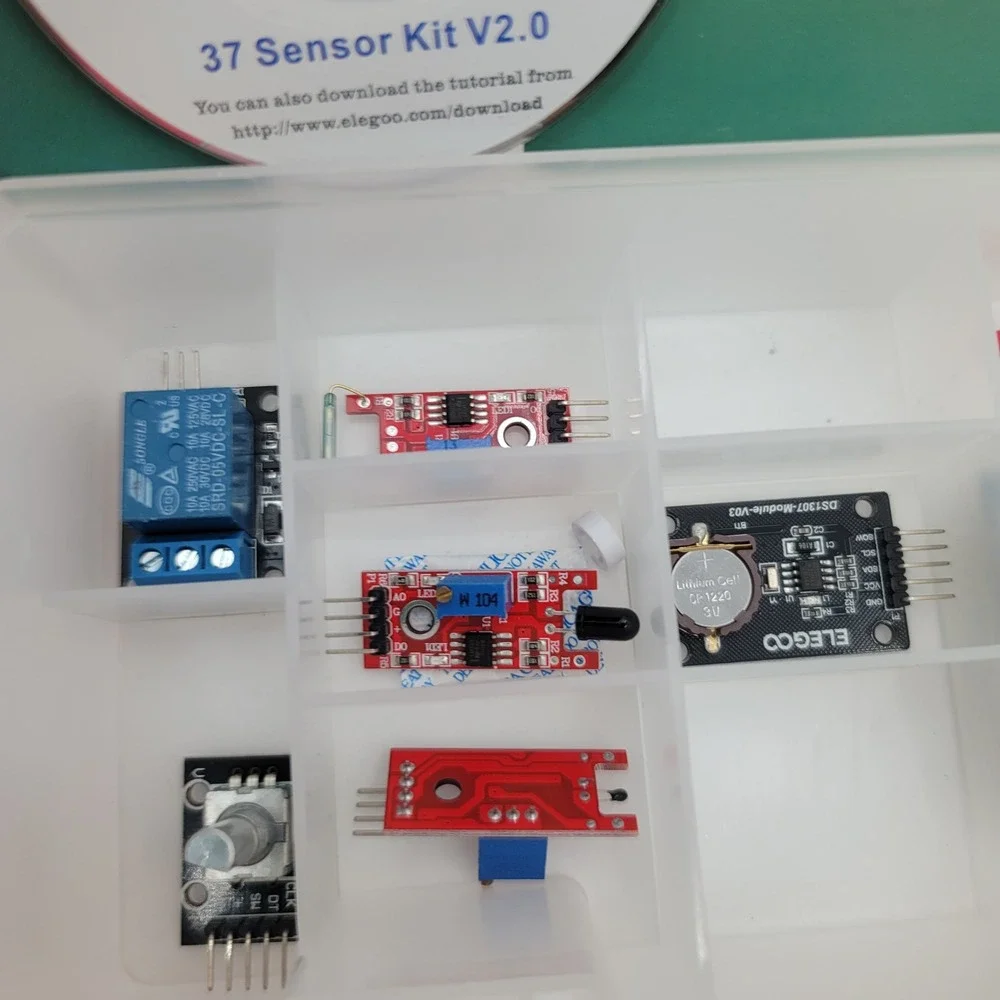Elegoo Mega 2560 Most Complete Starter‎ Kit & 37 Sensor Kit V2.0 for Arduino